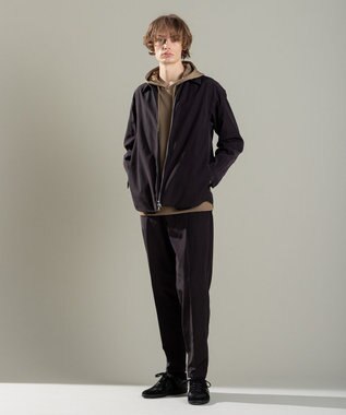 JOSEPH HOMME コットンナイロンテリー　パーカー キャメル系