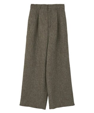 CRAFT STANDARD BOUTIQUE ツイードパンツ Dark Brown