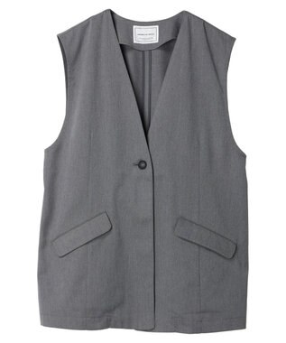 AMERICAN HOLIC Ｖネックジレ Gray Mixture