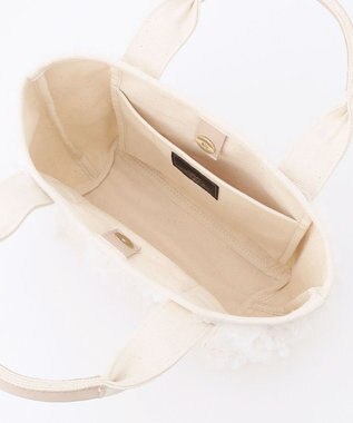 TOCCA IN THE GARDEN キャンバストートバッグ オフ系