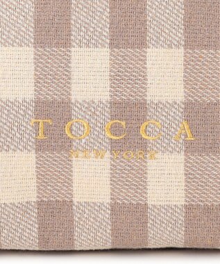 TOCCA 【WEB＆一部店舗限定】WAVES HANDLE TOTE トートバッグ ベージュ系1