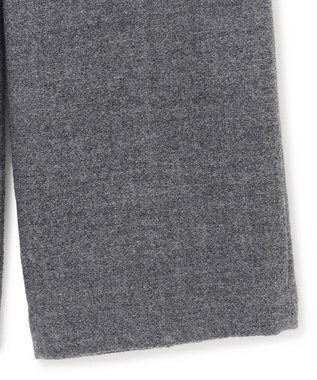 BEIGE， MILLAM / フェイクレザーパッチワイドパンツ Md Gray