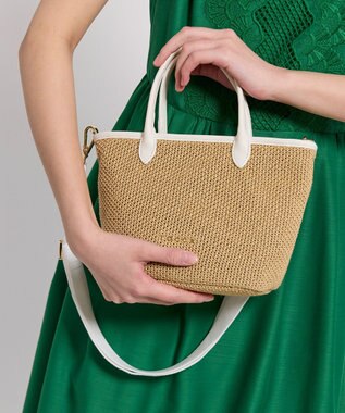 TOCCA TO THE SUNLIGHT POCHETTE かごバッグ