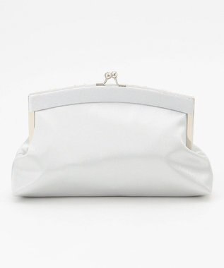 ANY SIS 【2WAY】ジュエル調フレームパーティ バッグ シルバー