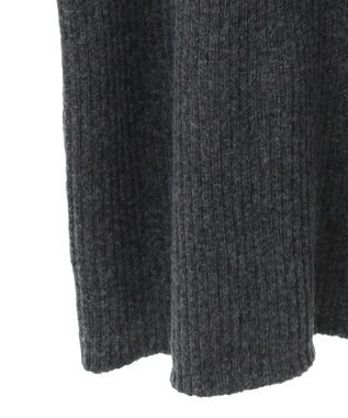 AMERICAN HOLIC モックネックニットワンピース Gray Mixture