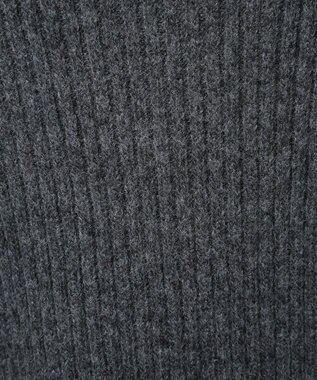 AMERICAN HOLIC モックネックニットワンピース Gray Mixture