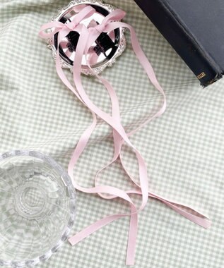 WEGO L2Pカラーロングリボンクリップ ライトピンク