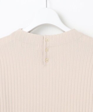 J.PRESS LADIES L 【洗える】VIGODA ニット ベージュ系