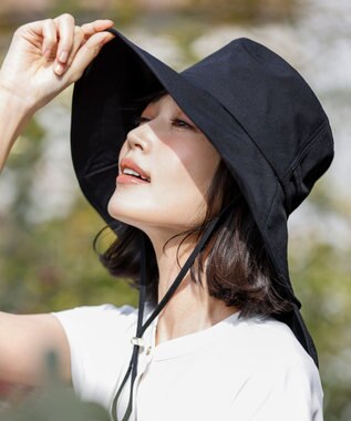 ANY SIS サンカット ハット ブラック