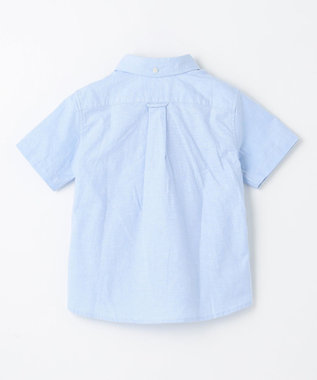 J.PRESS KIDS 【110-130cm】ドレスオックス 半袖 シャツ サックスブルー系