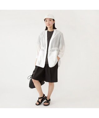 林八百吉商店 Coleman　デニムアンパイアキャップ ホワイト