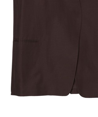 JOSEPH ソフトコットンシルク　ノーカラージャケット Ebony