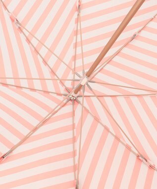 MOONBAT estaa 長傘 ななめストライプ ピーチ