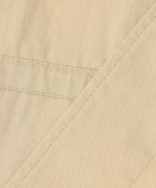 23区 L 【SLOW/一部店舗限定】ハイカウントギャバ ミリタリージャケット ベージュ系