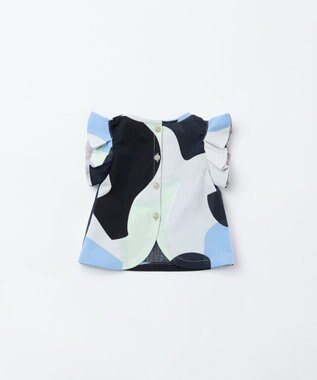 TRICOTE PUZZLE TANK TOP 32BLUE