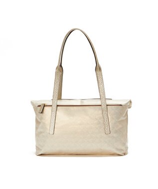 PELLE BORSA サイズチェンジトートバッグ  Alive アライブ 4442 シャンパンゴールド