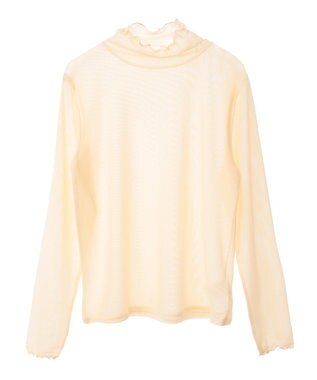 CRAFT STANDARD BOUTIQUE チュールトップスインナー Ivory