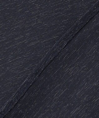 JOSEPH HOMME 新型・新素材【軽量/通気性/清涼感/洗える/ストレッチ】レノクロスストレッチ　7分袖レギュラーカラーシャツ ネイビー系
