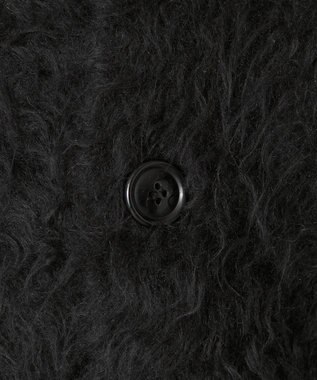 NAVE 【Nave】モヘアシャギー ショートカーディガン ブラック系