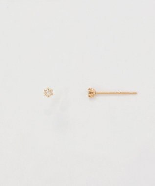 Phoebe 【K10】一粒ダイヤモンドピアス　ゴールド ゴールド