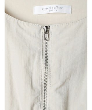 Green Parks フロントＺＩＰジャンスカ Ecru