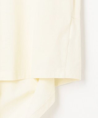 #Newans 【洗える】バックシャンデザインカットソー ホワイト系