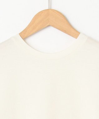 #Newans 【洗える】バックシャンデザインカットソー ホワイト系