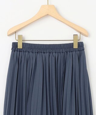組曲 【WEB限定・2SET】ポンチトップス×プリーツスカートセットアップ ブルー×ネイビー系