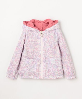 ANY KIDS 【フード取り外し/洗濯機可能】撥水加工リバーシブルゾン ピンク