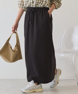 AMERICAN HOLIC 【イージーケア】ベイカータイトスカート Black