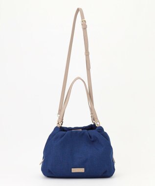 LA BAGAGERIE ナチュラルタックトート ネイビー