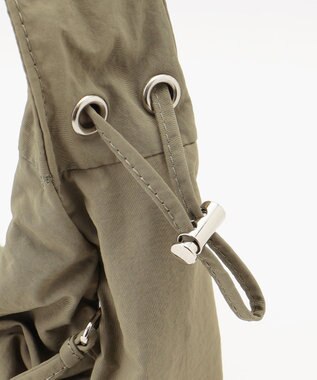 LA BAGAGERIE 【maison vert】 【軽量/多収納】ギャザーワンショルダー　Small カーキ