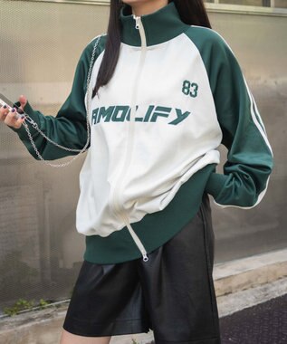 WEGO ゲームグラフィックビッグトラックジャケット ダークグリーン