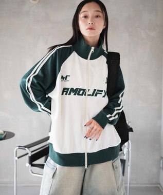 WEGO ゲームグラフィックビッグトラックジャケット ダークグリーン