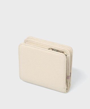 Paul Smith メタルクロップドロゴ 2つ折り財布 アイボリー