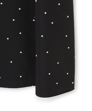 UNFILO L フライヨーク ワンピース ブラックドット