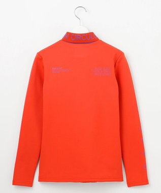 PW CIRCULUS 【WOMEN】裏フリースモックネックT レッド系