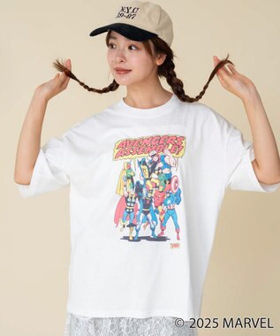 WEGO 【ユニセックス着用ITEM/SMLサイズ展開】MARVELグラフィックT（S） 柄3