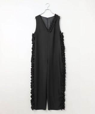 #Newans 【洗濯機可能/ストレッチ】ホイップクリームオールインワン ブラック