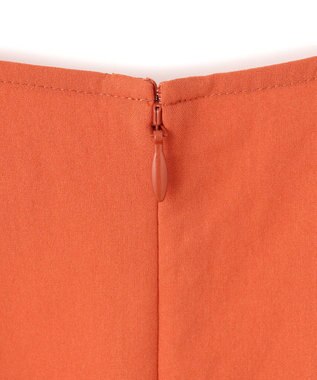 ICB 【接触冷感・UVカット・洗える】ヴィンテージスパンブロード デザインブラウス テラコッタ系