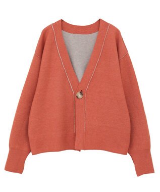 YECCA VECCA 【archive】リバーシブルカーディガン Beige