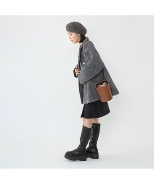 林八百吉商店 un chapeau オリジナルバスクベレー ダークブラウン