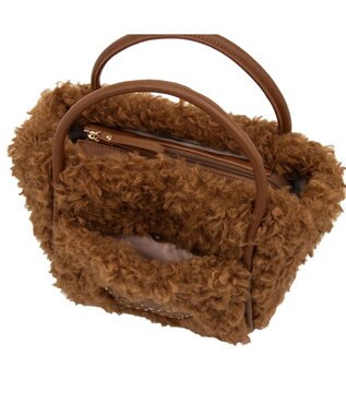 CLATHAS スペーサ 2WAYミニトートバッグ ブラウン