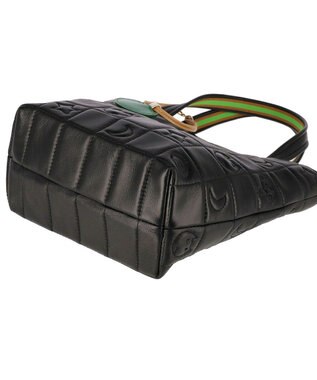 tsumori chisato CARRY ネコキルティング ハンドバッグ ミニバッグ ブラック