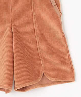 組曲 KIDS 【110-140㎝】コーディロイ ハーフパンツ キャメル系