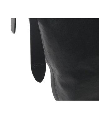 genten ライトシープ　ショルダーバッグ大 ダークグレー