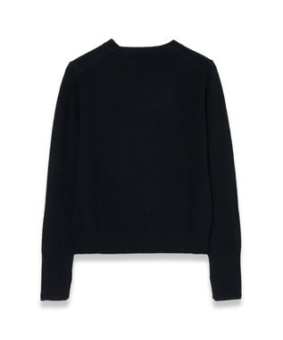 JOSEPH 【FOUNDATIONS】ライトピュアカシミヤ　ラウンドネックニット Black