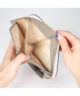 PELLE BORSA L字ファスナーミニ財布 Fine Goods フィーネグッズ 5444 アイスグレー