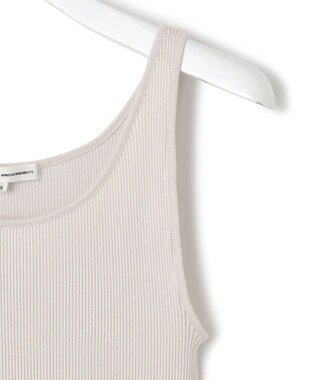 23区 S 【Oggi6月号掲載/新色追加】オーガニック コットンリブ タンクトップ グレージュ系