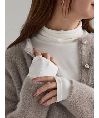 Te chichi 吸湿発熱タートルネックカットソー《2025winter catalog item》